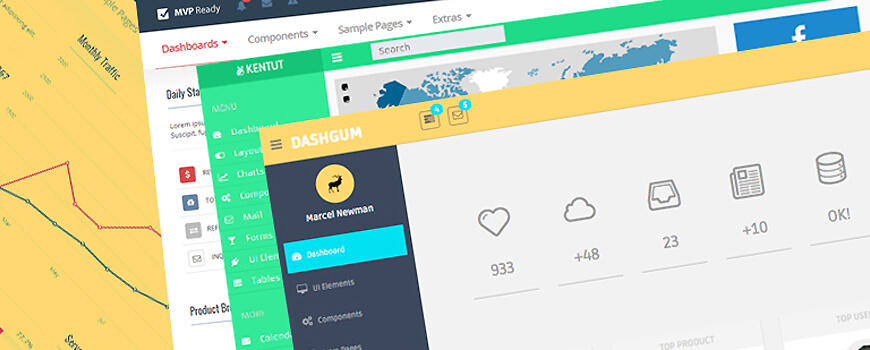 8 Great Bootstrap Dashboard Templates