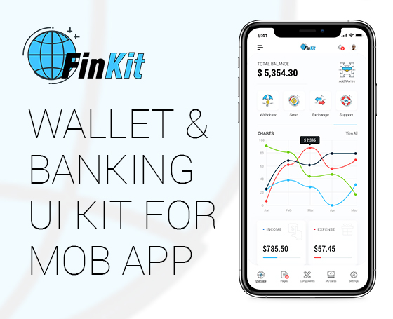 FinKit - Wallet and Banking Mob App