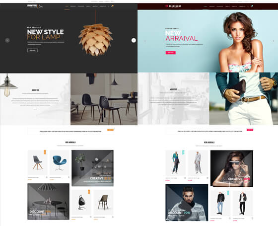 Furniture Store - Bootstrap 4 Template