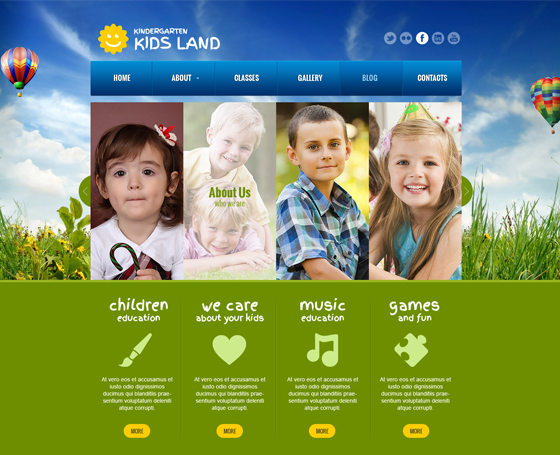 Kindergarten - Free WordPress Theme