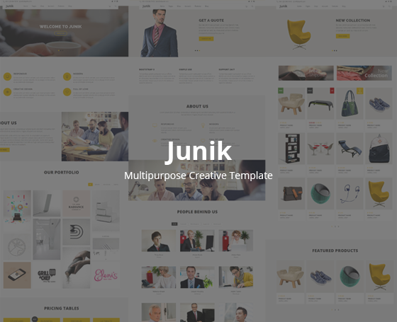 Junik-Multipurpose Creative Template