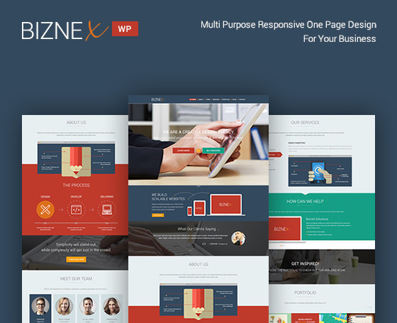 BizNex | Multi-Purpose Parallax WP