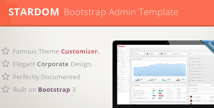 Stardom - Bootstrap Admin Theme