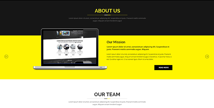 Color - Multipurpose Bootstrap Website Template