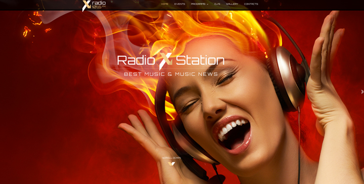 Radio Station Website Template