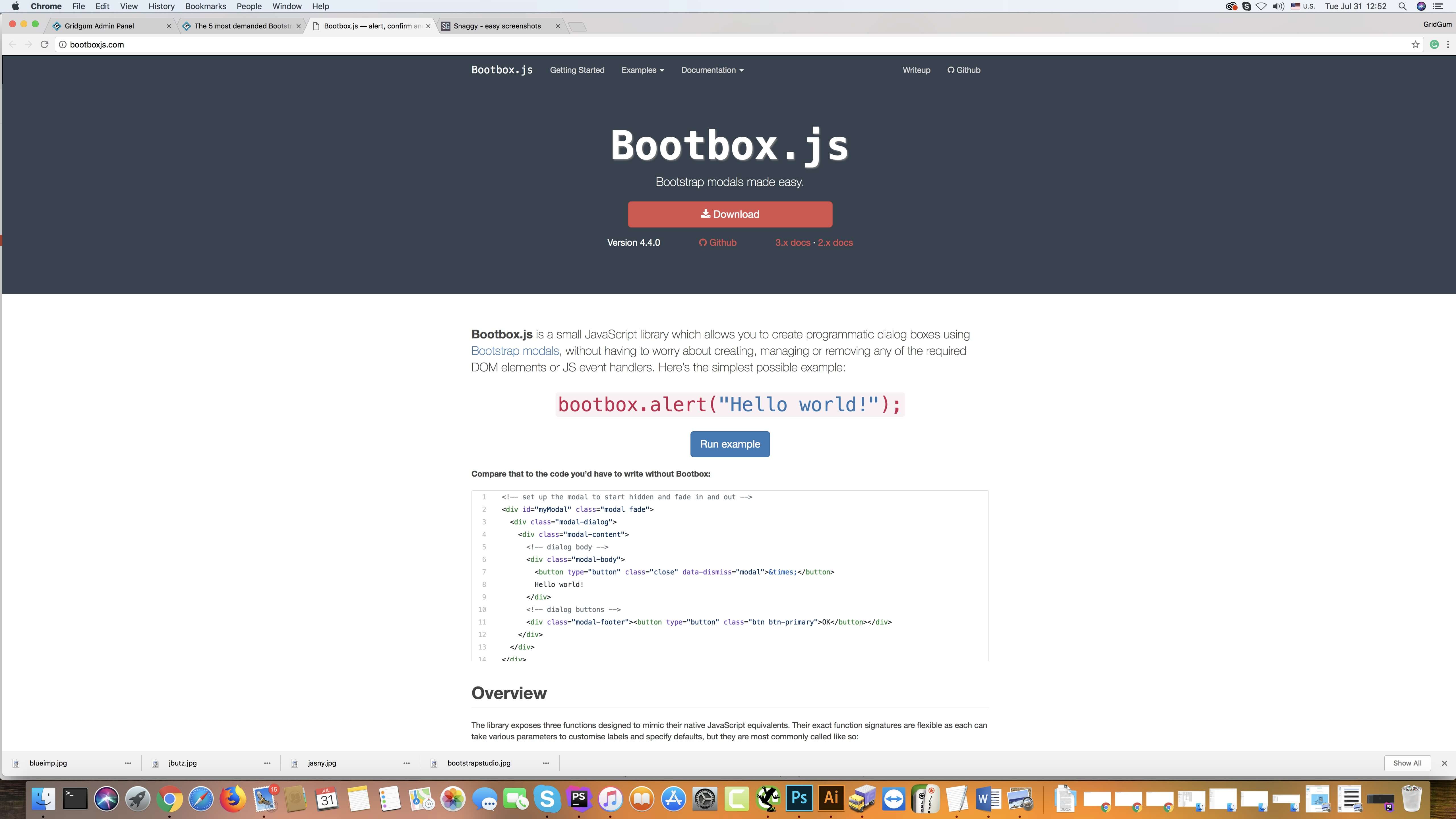 Bootbox.js