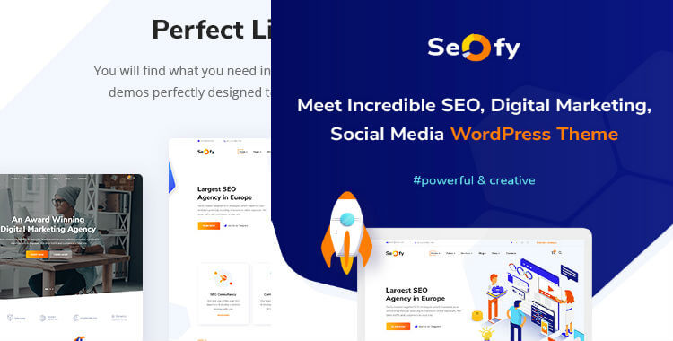 Seofy - Digital Marketing Agency WordPress Theme | Gridgum
