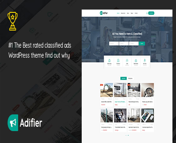 Adifier - Classified Ads WordPress Theme