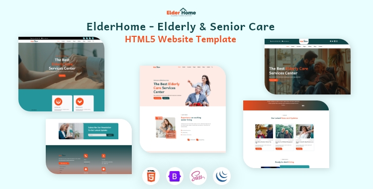 Elder Home Website Template