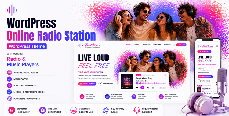WordPress Radio Station