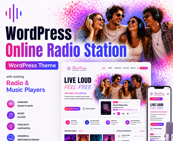 WordPress Radio