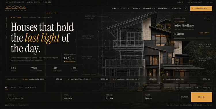 Real Estate HTML template