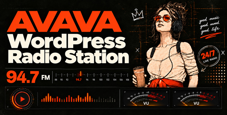 WordPress Radio Station Theme