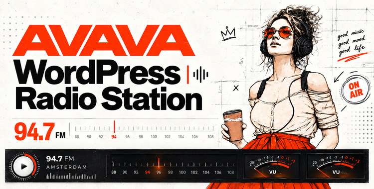 WordPress Radio Station Template