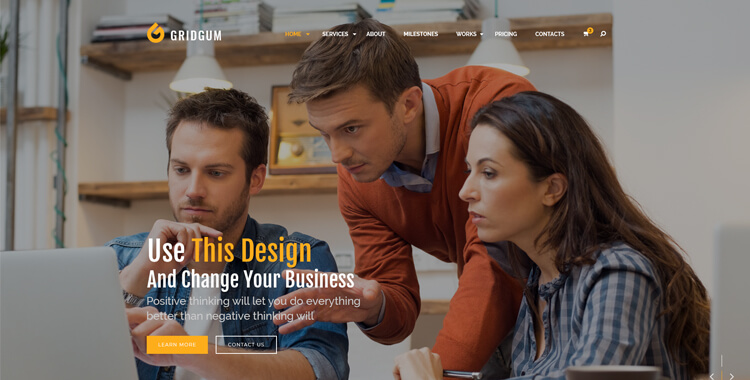 Business - Free psd template