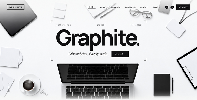 Creative Agency portfolio template