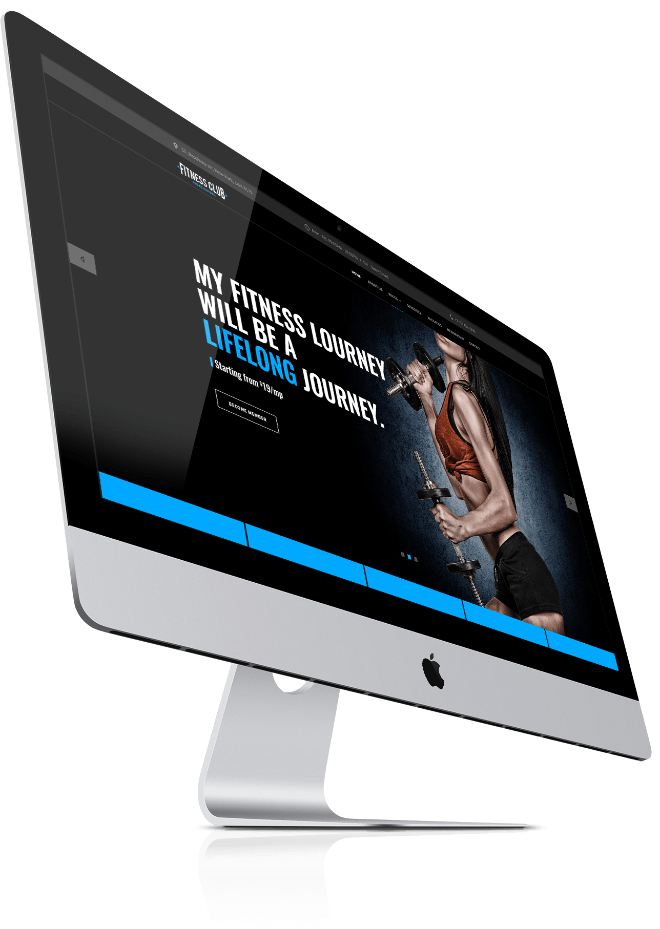GYM, FITNESS CLUB - bootstrap template