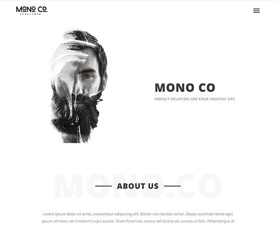 Monoco - free HTML template