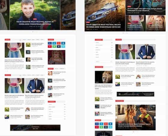 News Magazine HTML5 template