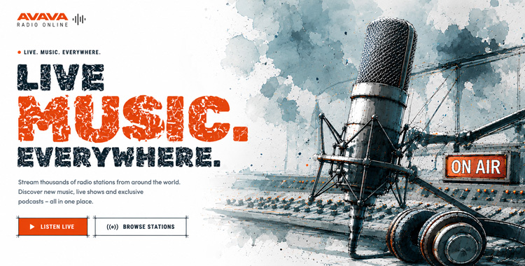 HTML Radio Website Template