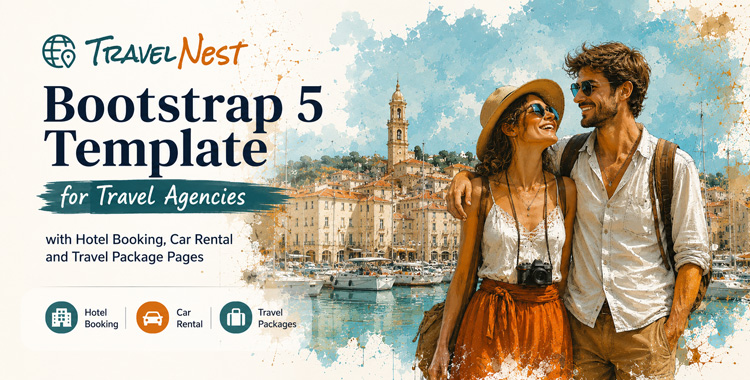 Travel Agency Bootstrap 5