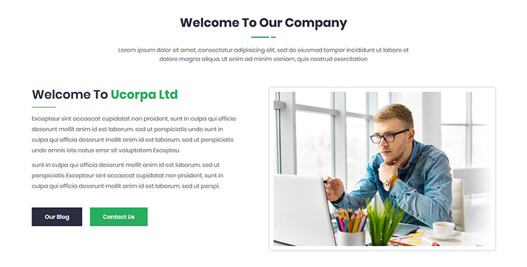 Ucorpa business HTML Template
