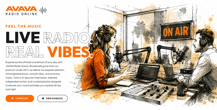 WordPress Radio Website