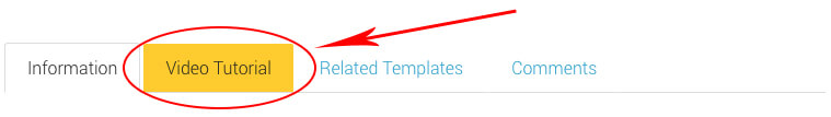 Video tutorials and comments section