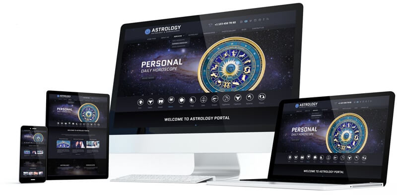 Astrology WordPress Responsive