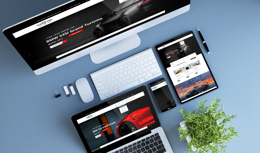 Autodealer responsive design