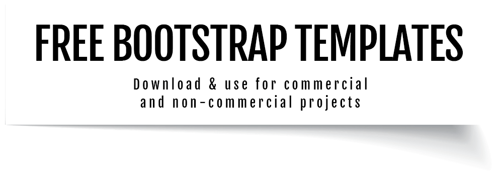 Free bootstrap themes