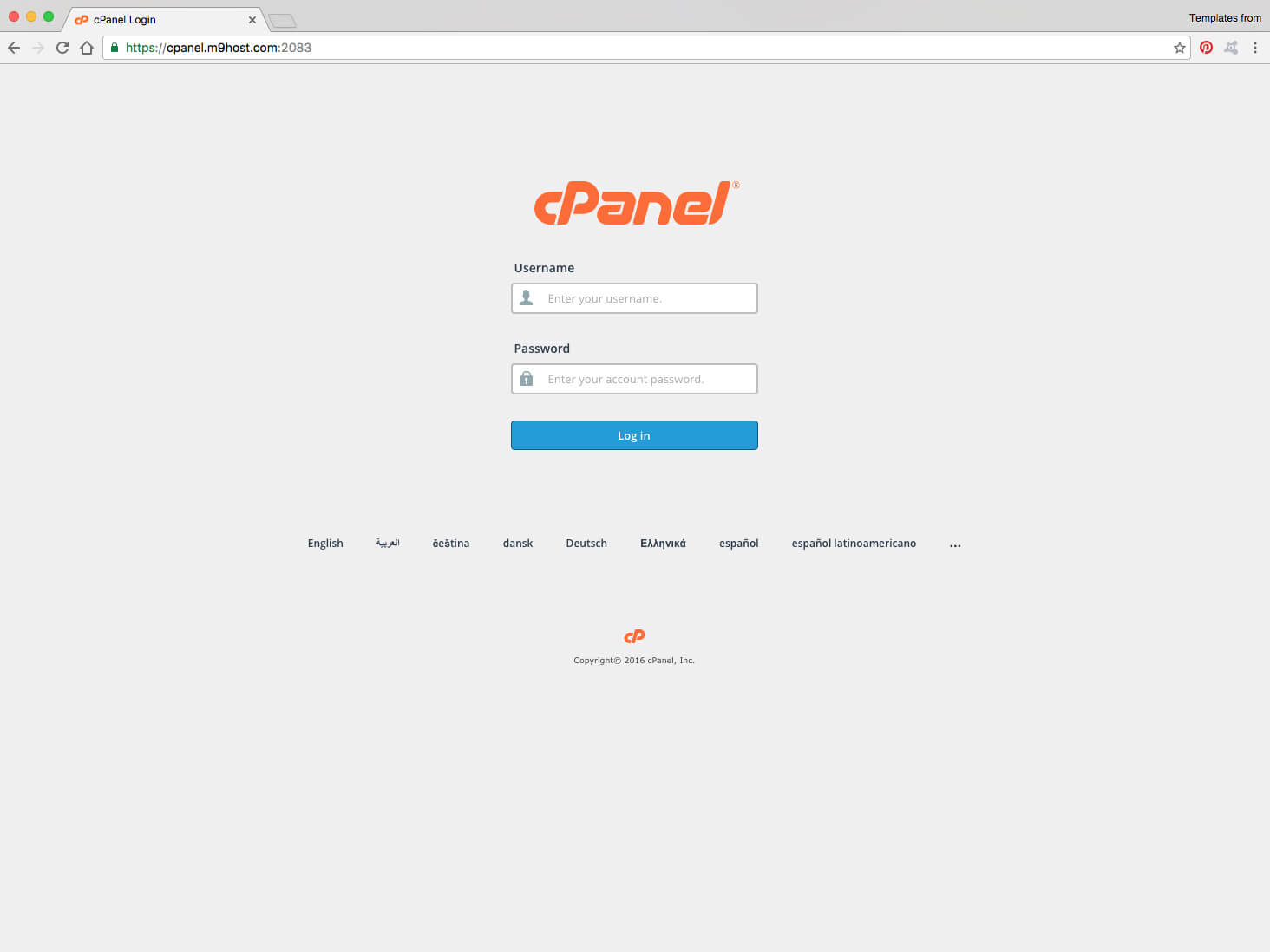 linux cPanel