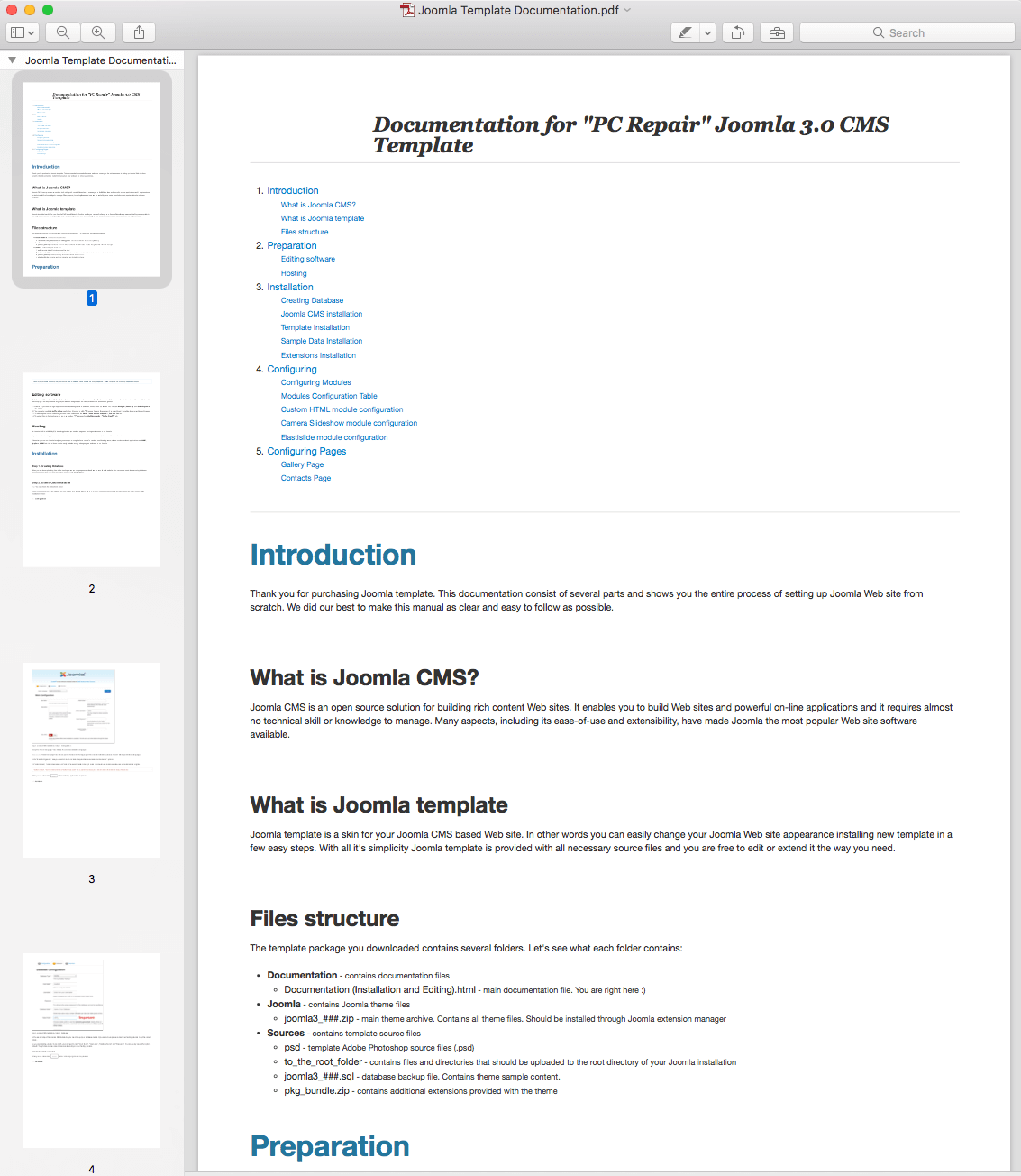 computer repair theme documentation