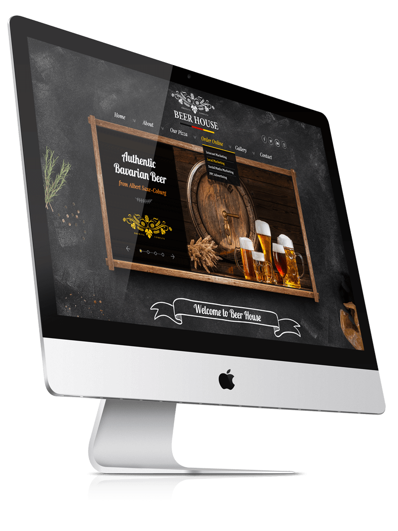 Beer House Premium bootstrap theme