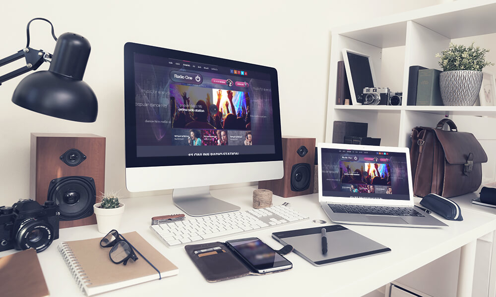 WordPress Radio Station Theme Gridgum