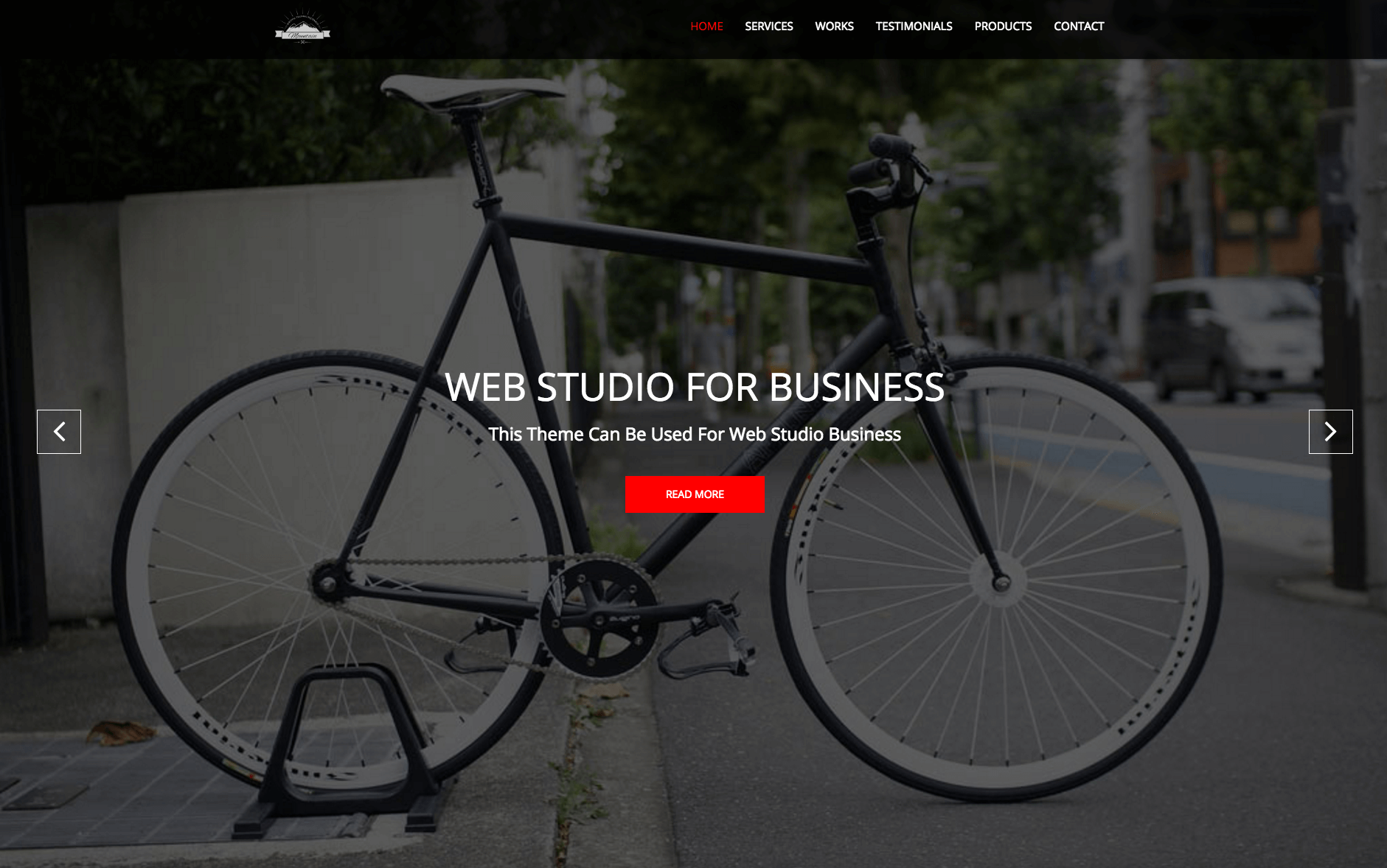 web studio free theme