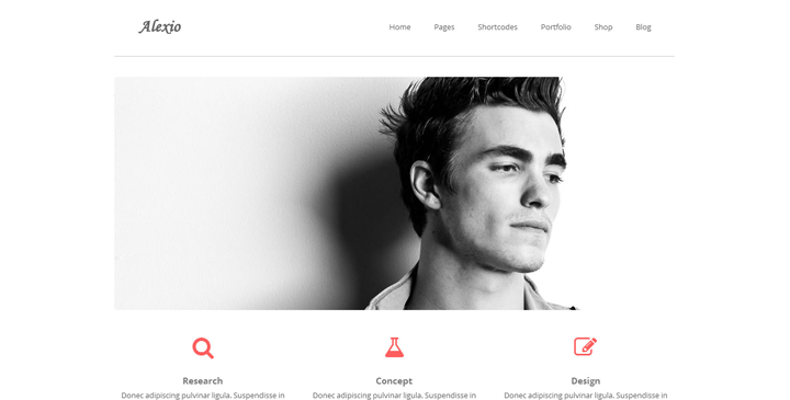 Alexio Wordpress Bootstrap Theme