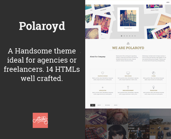 Polaroyd - Agency & Freelance Theme Polaroyd - Agency & Freelance Theme