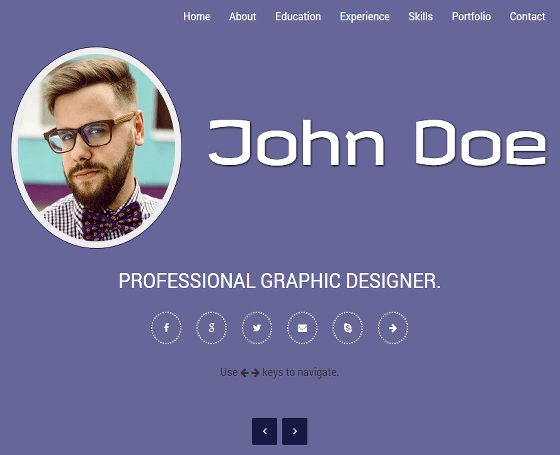 Flip Resume - Resume Theme Flip Resume - Resume Theme