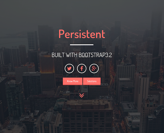 Persistent-Multipurpose Responsive Theme
