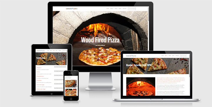 Leonardo Pizzeria Bootstrap Template