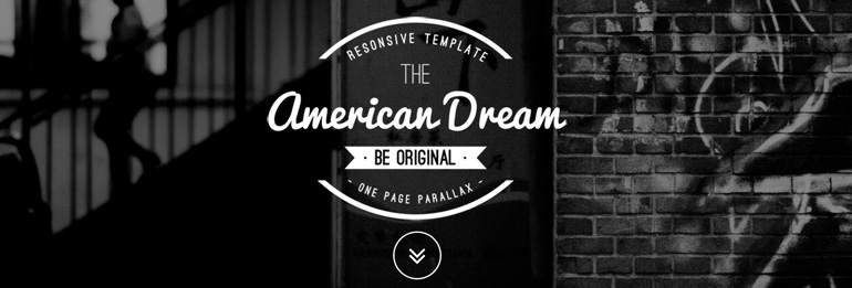 americandream-onepage-bootstrap-template