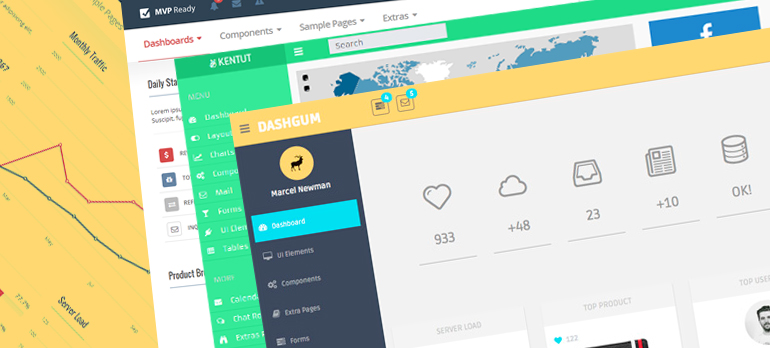 bootstrap dashboard templates