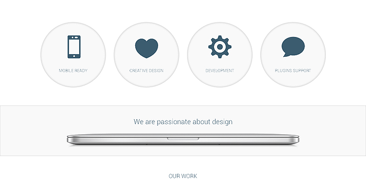 Frost Responsive Bootstrap Template
