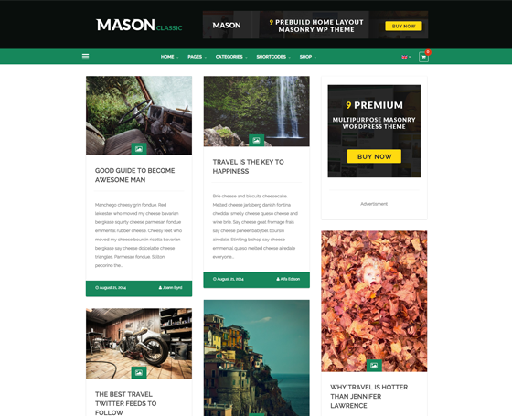 Mason - Ultimate Masonry WP Theme Mason - Ultimate Masonry WP Theme