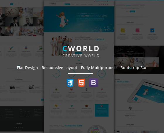 CWorld - Multi Purpose Site Template