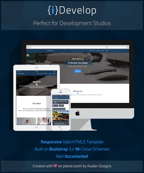 iDevelop Advertisment Author Dashboard