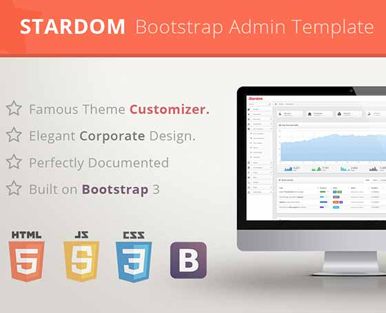 Stardom - Bootstrap Admin Template
