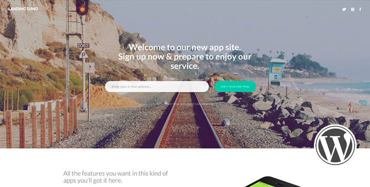 Sumo - Free WordPress template
