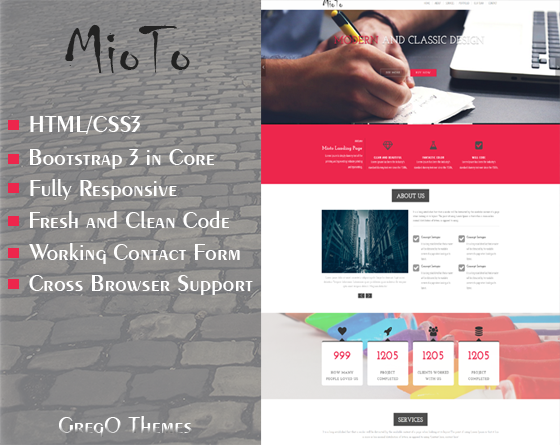 MioTo - Landing Page